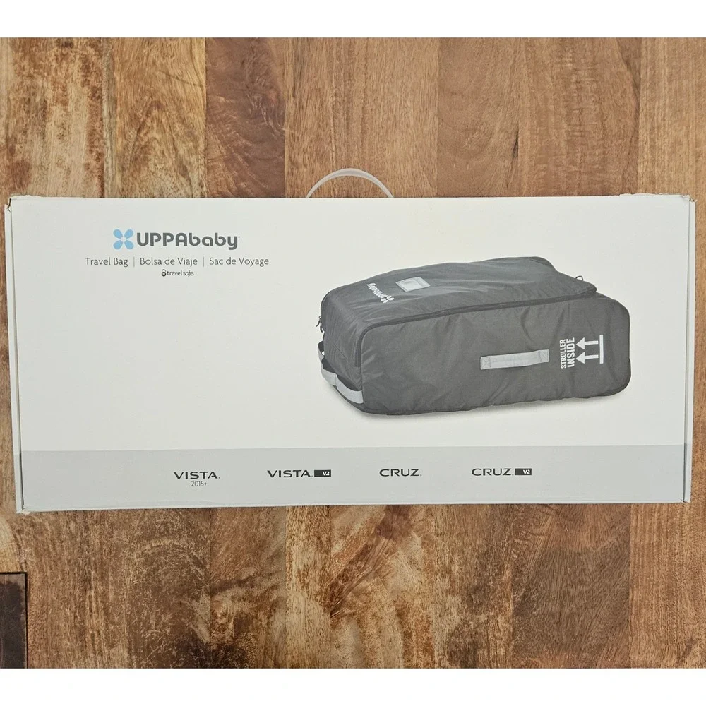 UPPAbaby Stroller Travel Bag Wheels 0920-STB-WW TravelSafe Storage Vista Cruz V2
